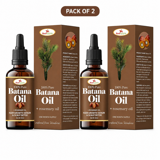 Batana Oil with Rosemary for Hair Growth 30ml each pack of 2